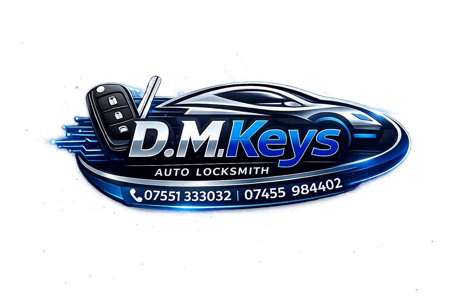 D.M.Keys Auto Locksmith logo